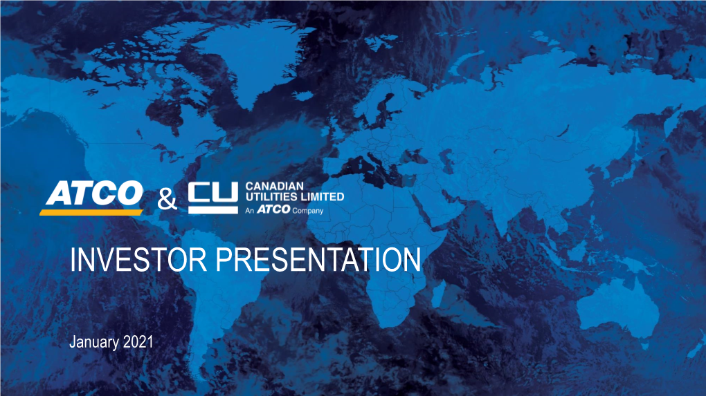 ATCO and CU Investor Presentation