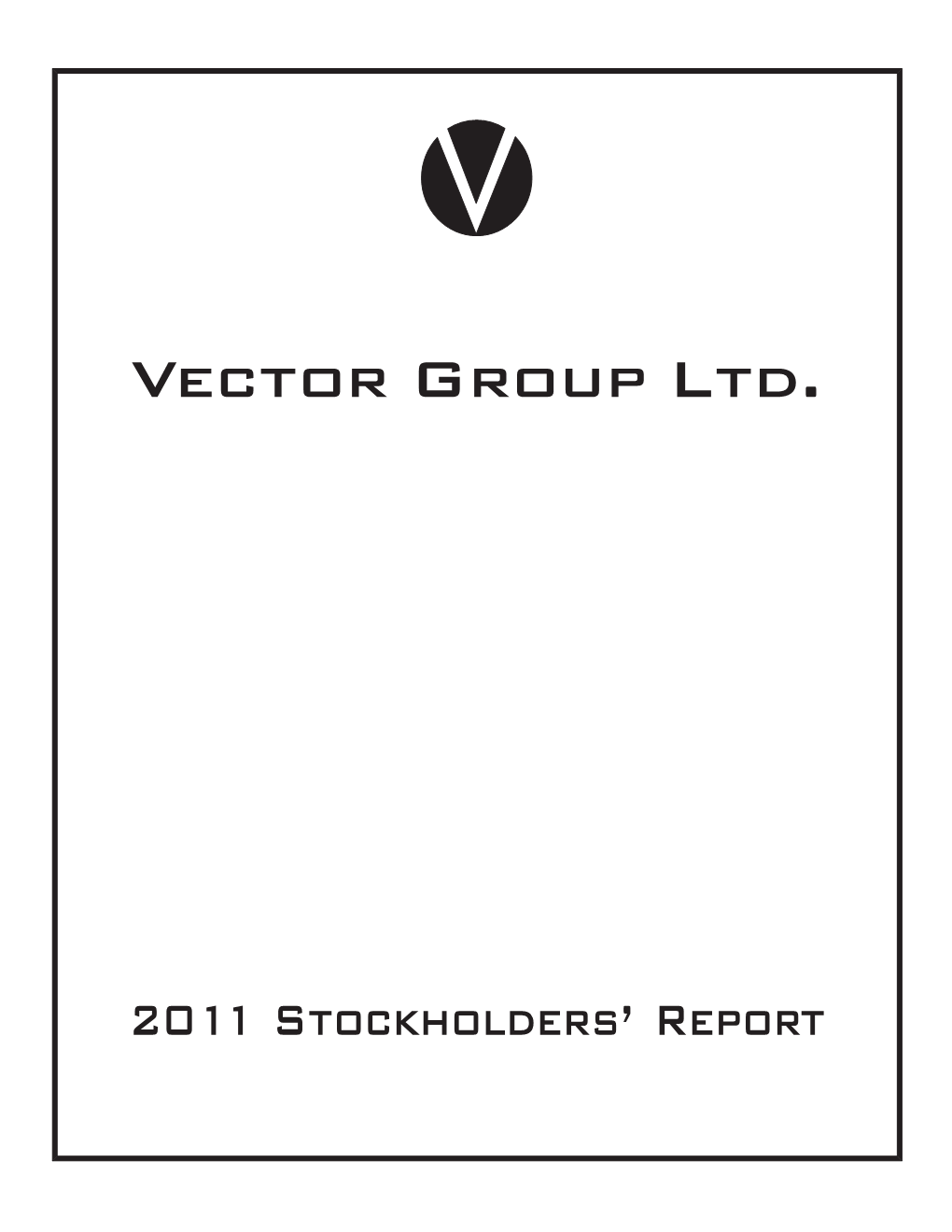 NYSE VGR 2011.Pdf