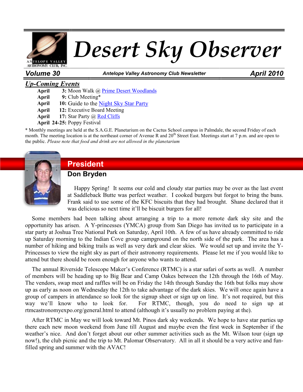 Desert Sky Observer