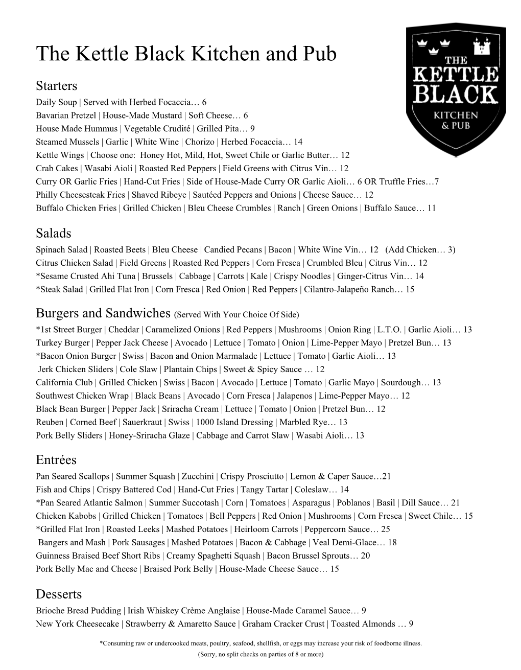 Dinner Menu.Pdf