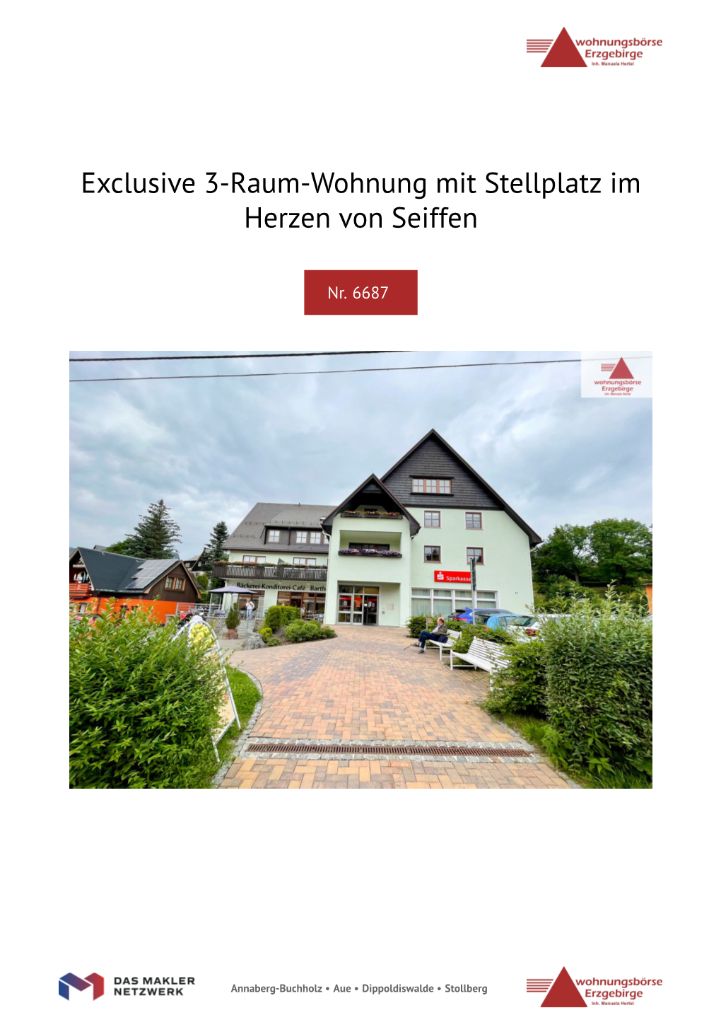 Exclusive 3-Raum-Wohnung Mit Stellplatz Im Herzen Von Seiffen