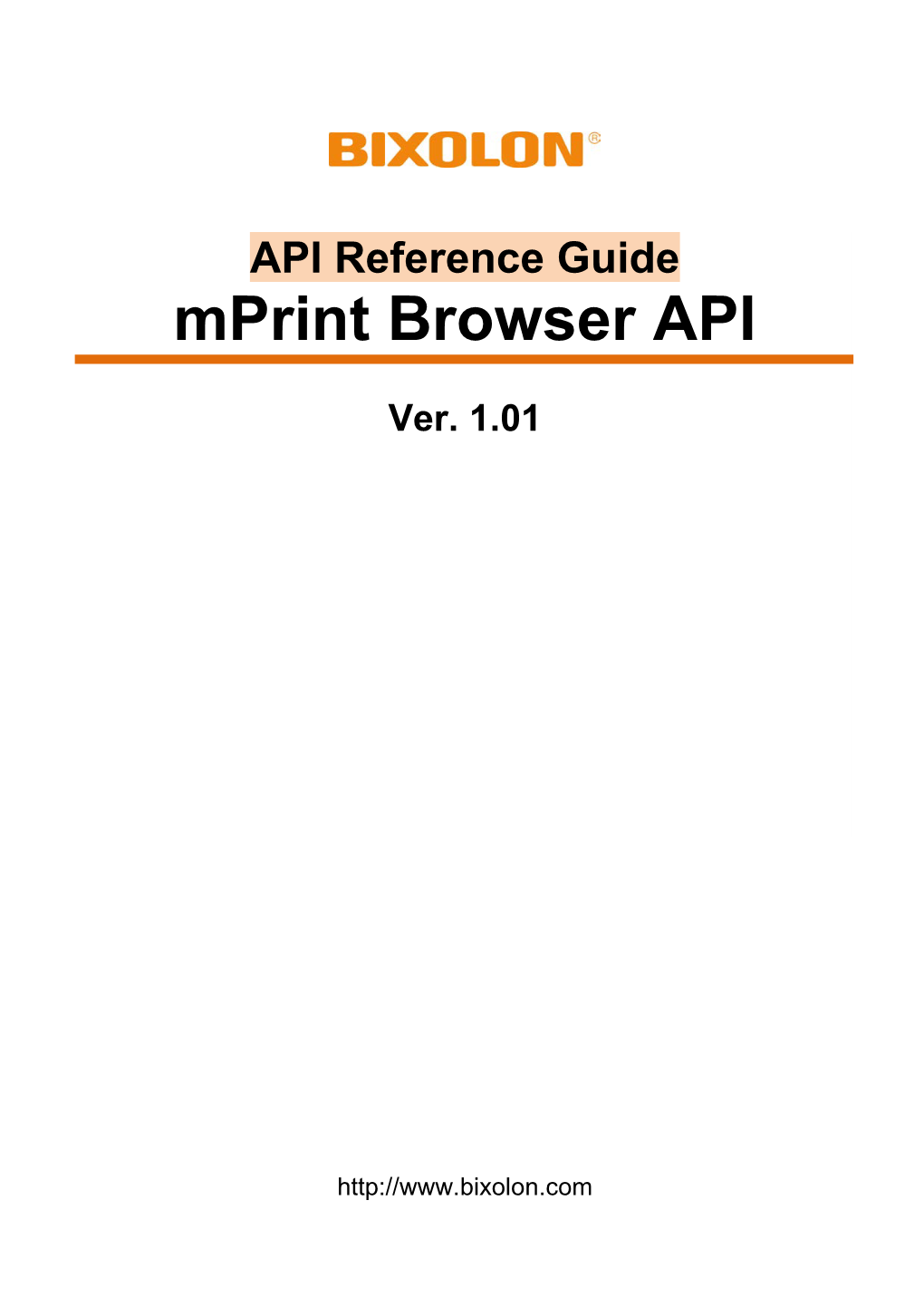 Mprint Browser API