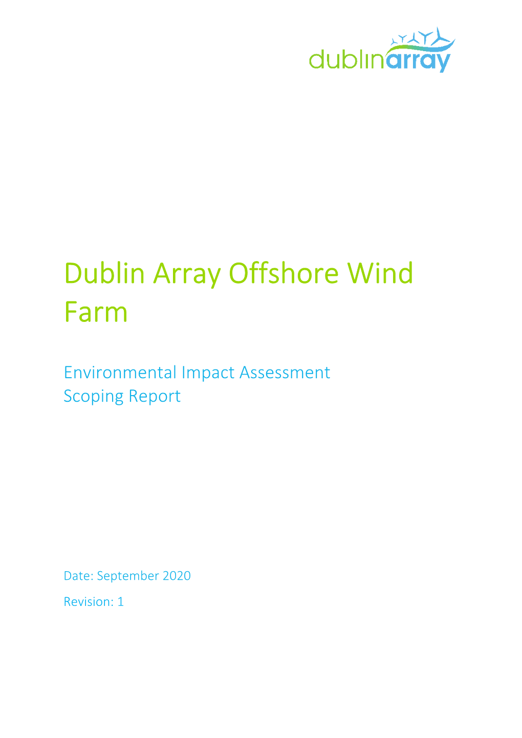 Download the Dublin Array EIAR Scoping Report
