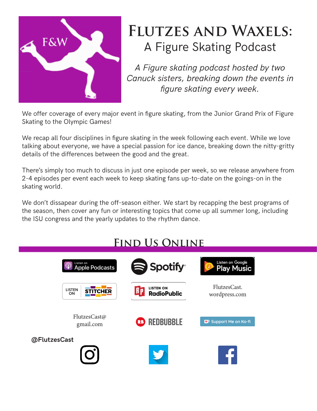 Flutzes and Waxels: a Figure Skating Podcast