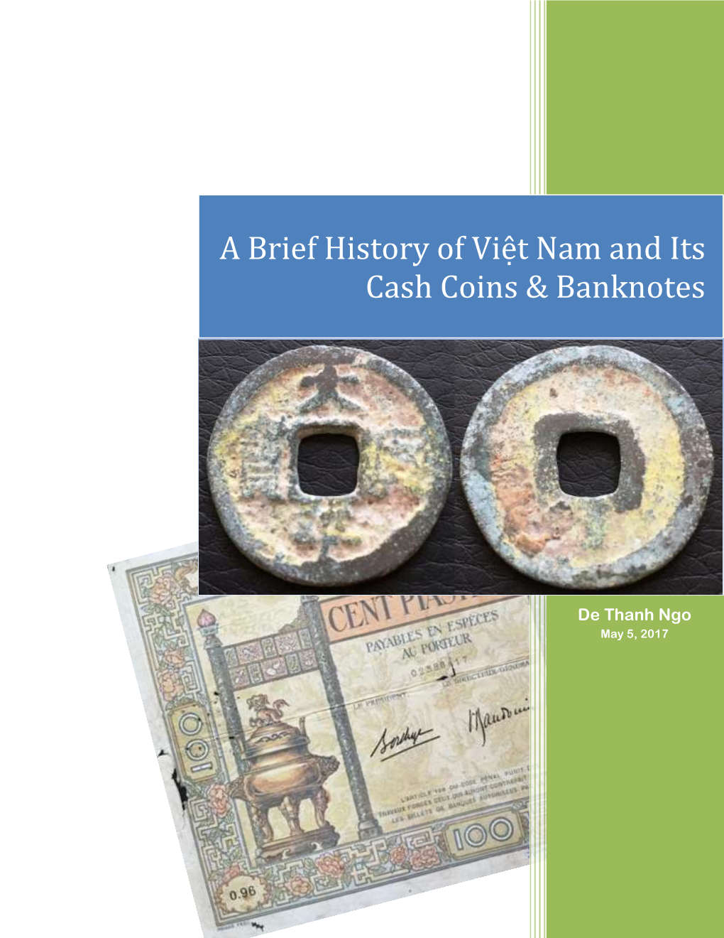 A Brief History of Việt Nam and Its Cash Coins & Banknotes
