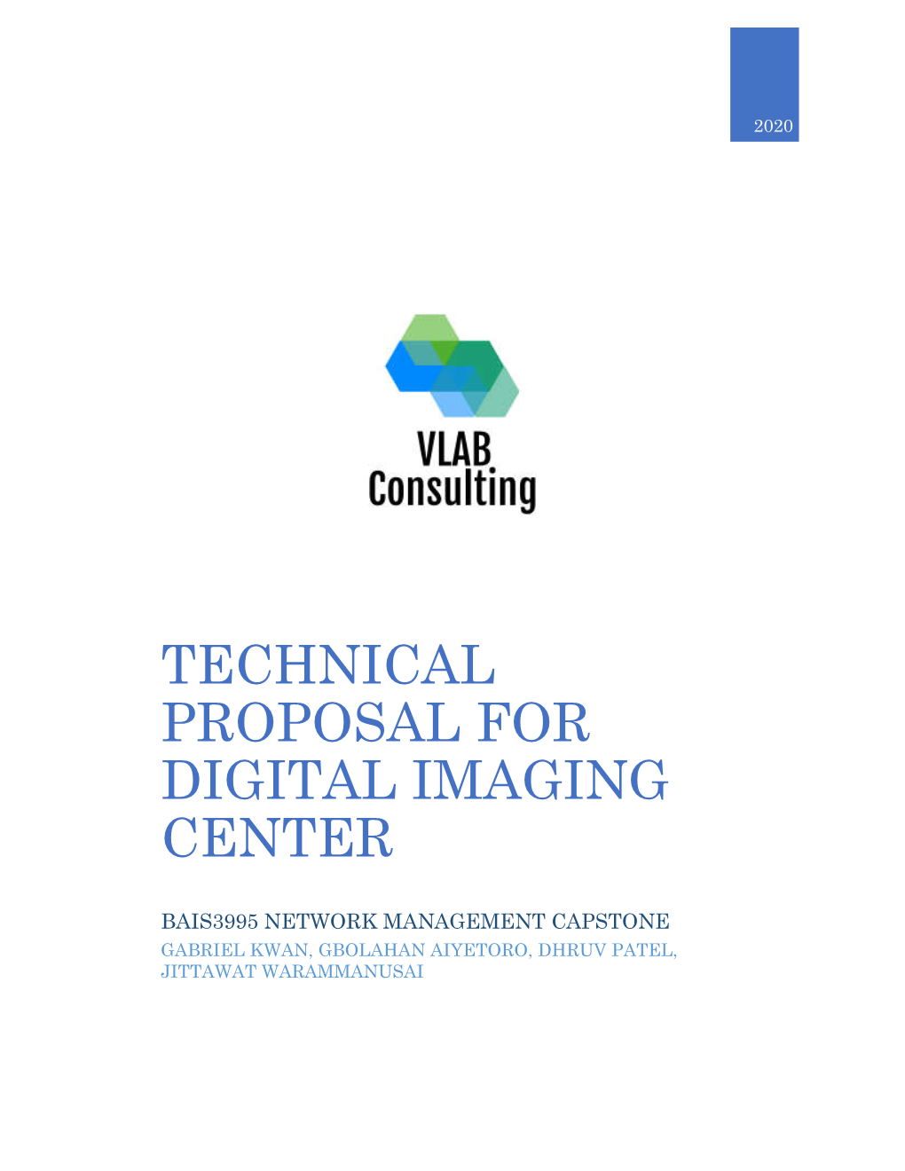Technical Proposal for Digital Imaging Center