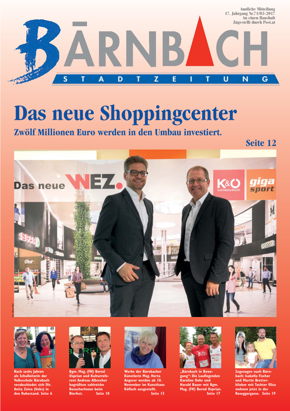 Das Neue Shoppingcenter Zwölf Millionen Euro Werden in Den Umbau Investiert