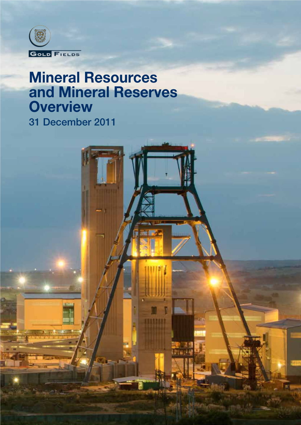 Mineral Resources and Mineral Reserves Supplement