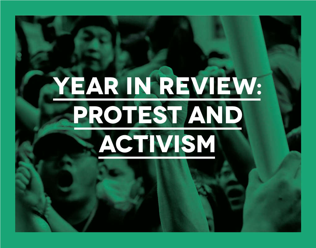 Protest and Activism SOCS 2016 Citizens Mobilising: Protest, Activism and Participation Citizens Mobilising: Protest, Activism and Participation