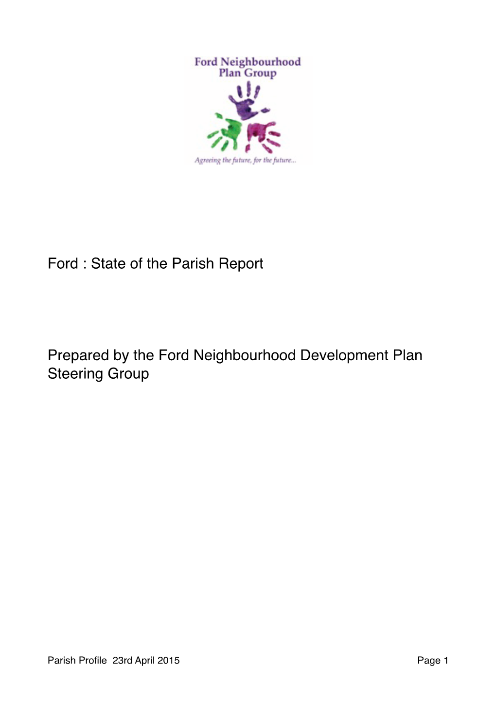 State of the Parish Report Ford