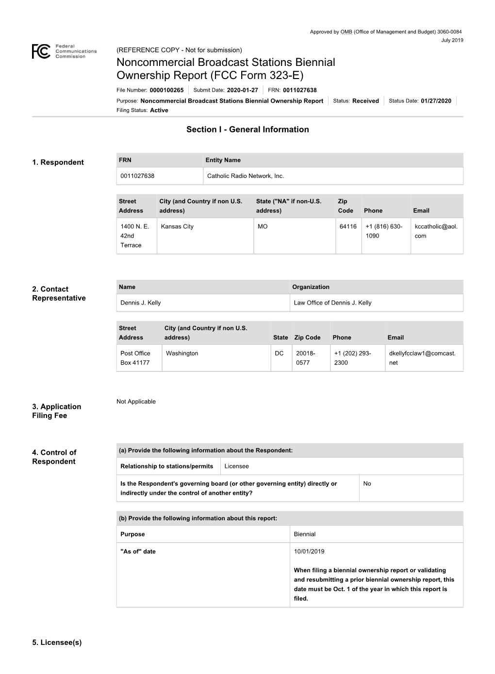 Licensing and Management System