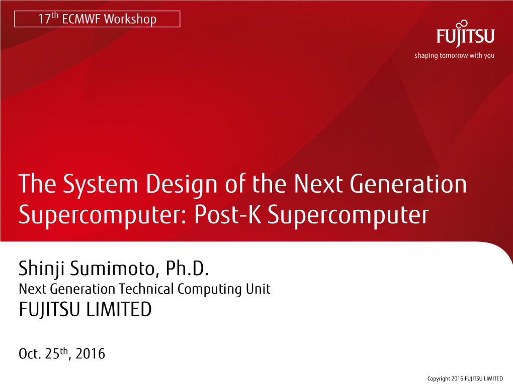 16798-System-Design-Next-Generation-Supercomputer-Post-K-Computer.Pdf