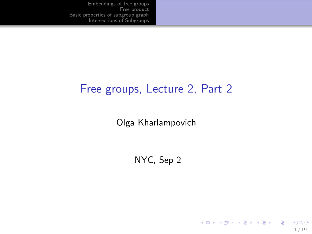 Lecture2, Part2 Slides