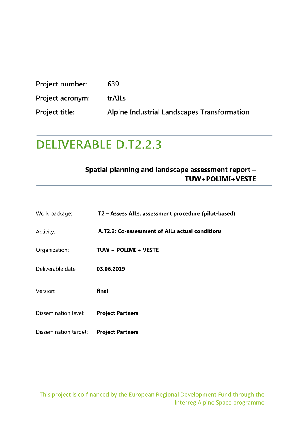 D.T2.2.3 Spatial Landscape Assessment Report Eisenerz 8.62 Mb