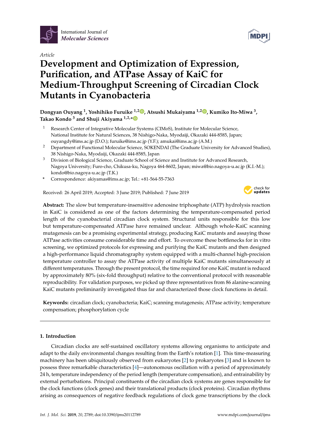 Development and Optimization of Expression, Purification, And