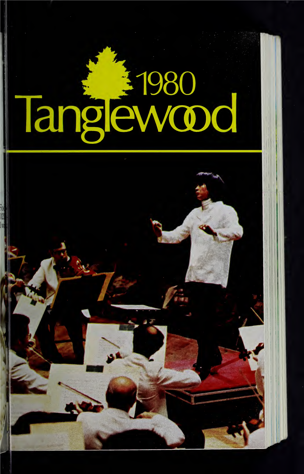 Boston Symphony Orchestra Concert Programs, Summer, 1980, Tanglewood