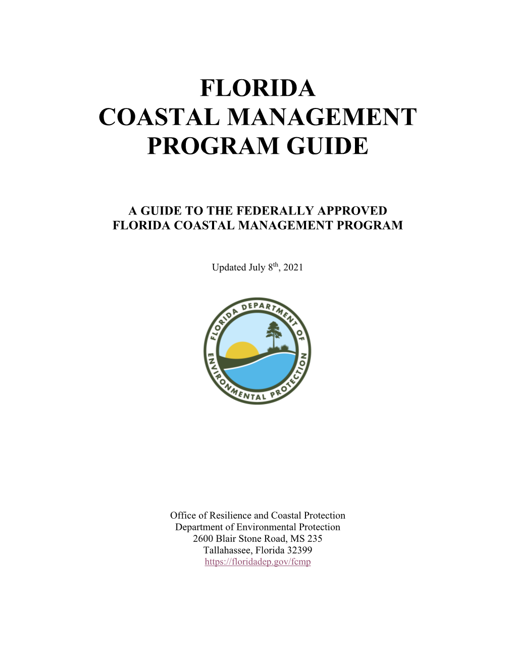 Florida Coastal Management Program Guide