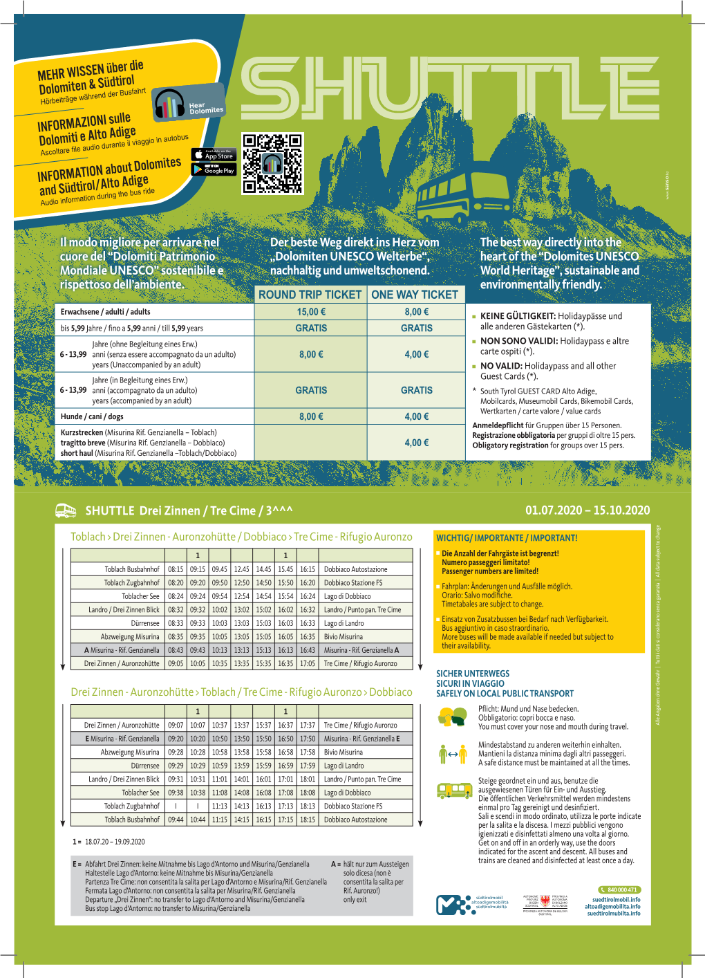 MEHR WISSEN Über Die Dolomiten & Südtirol