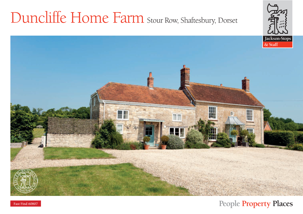 Duncliffe Home Farm 12Pp.Indd