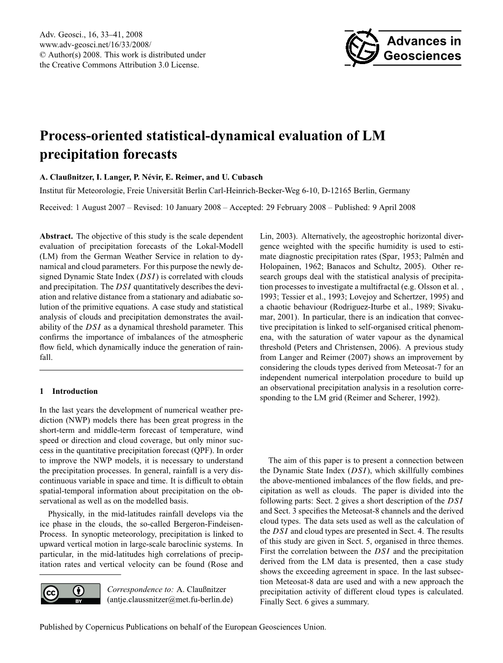 Article Relabelling Symme- Tation Activity Index for Different Seasons and Utilising the Try and the Energy-Vorticity Theory of ﬂuid Mechanics, Meteorol