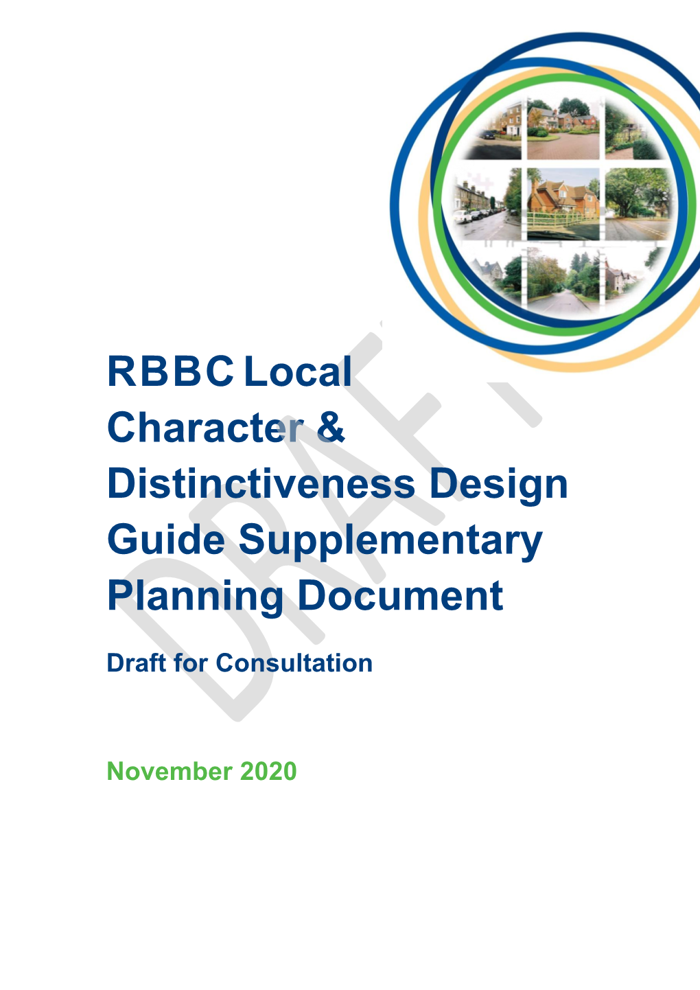 RBBC Local Character & Distinctiveness Design Guide