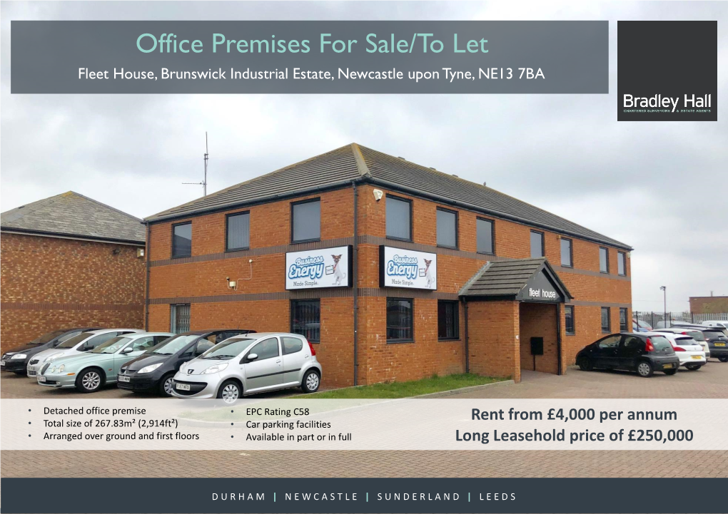 Office Premises for Sale/To Let