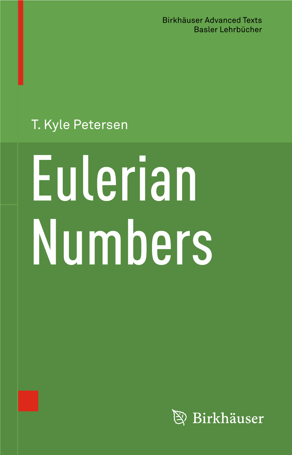 T. Kyle Petersen Eulerian Numbers