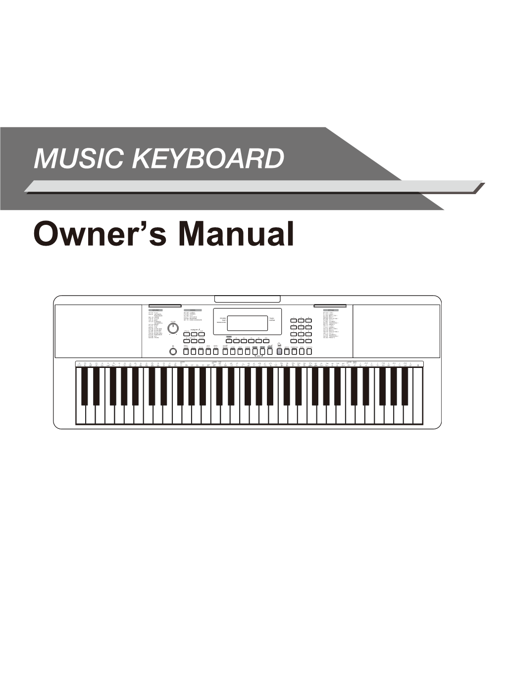 Owner's Manual