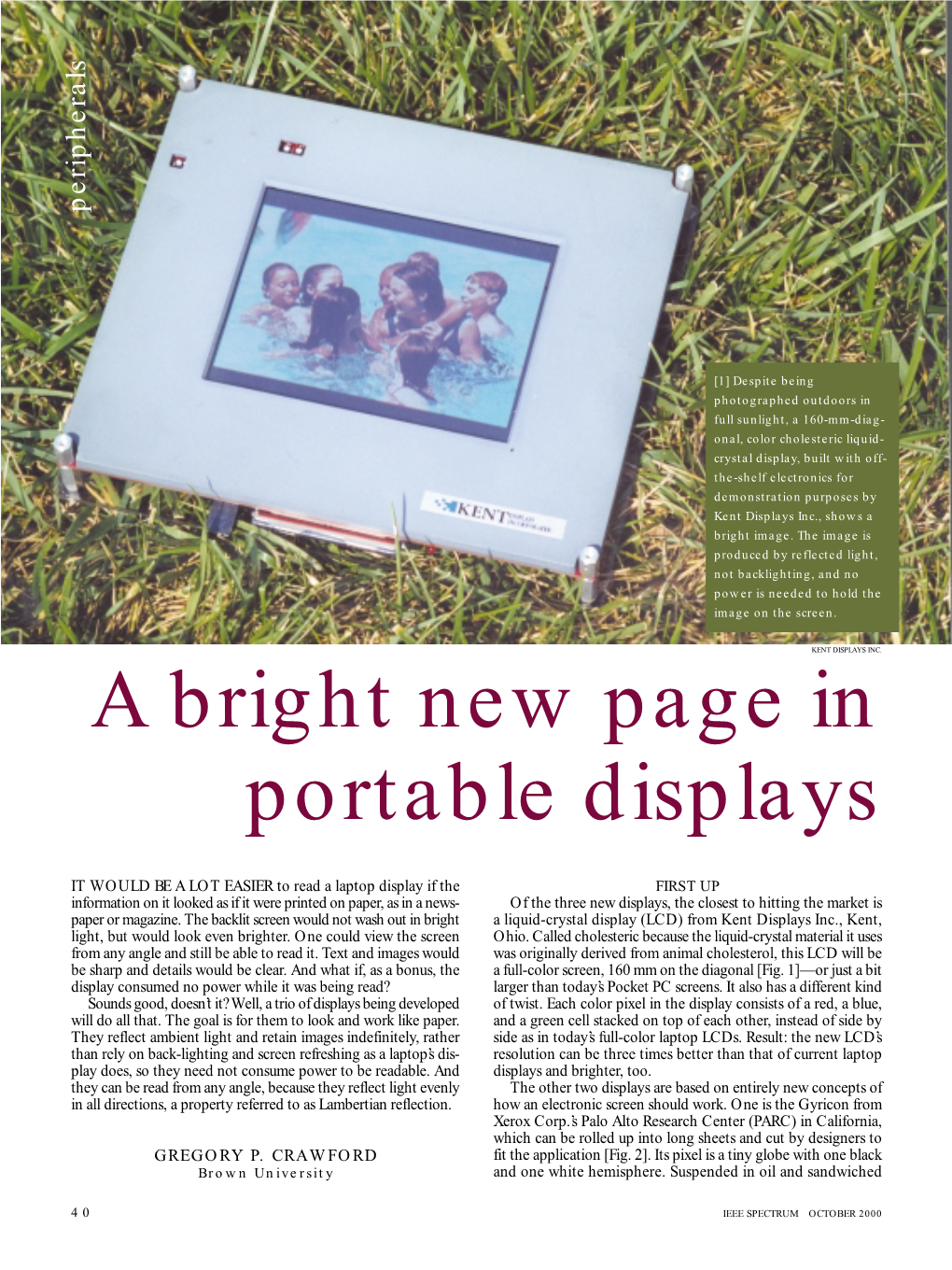 A Bright New Page in Portable Displays