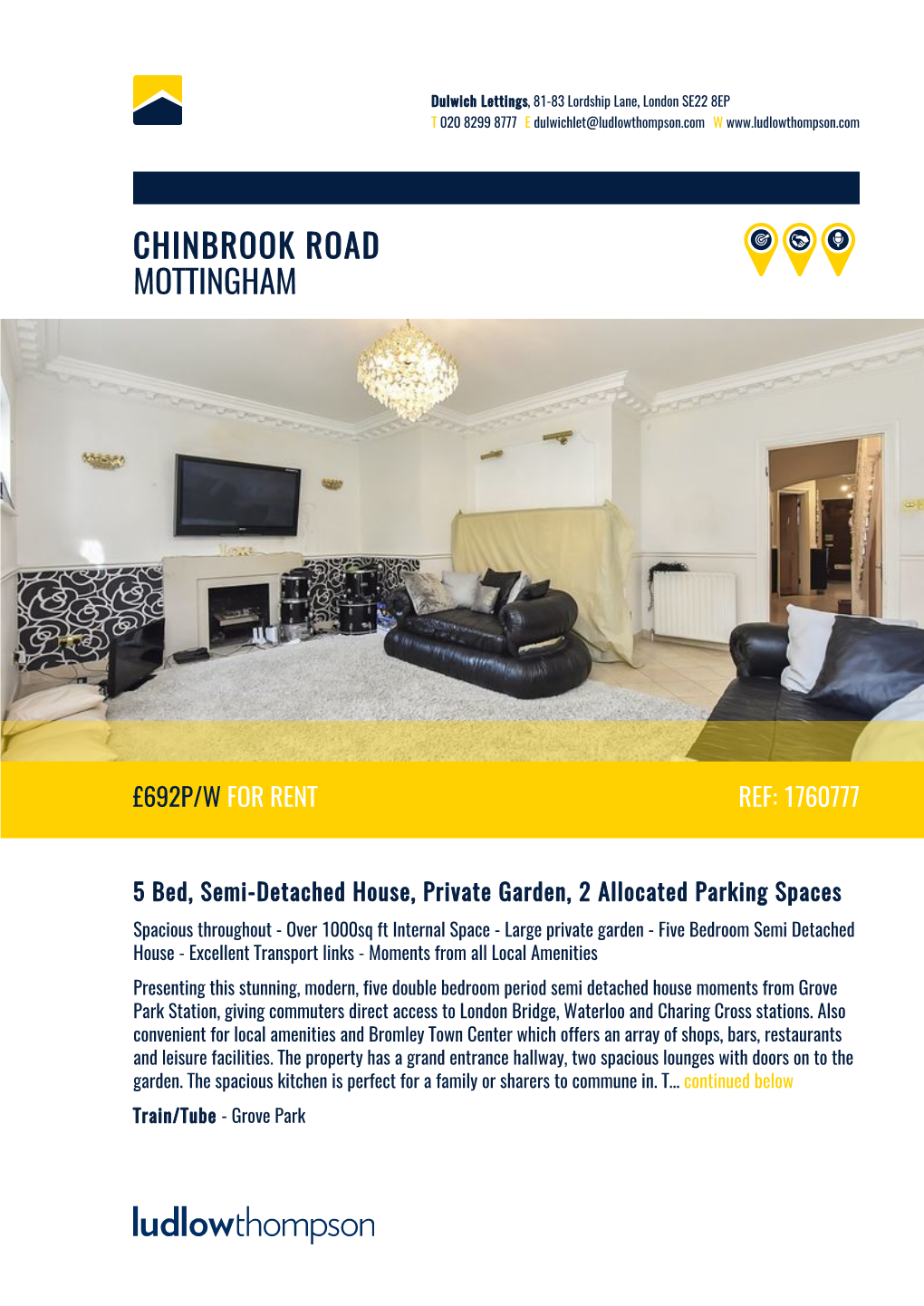 Chinbrook Road Mottingham