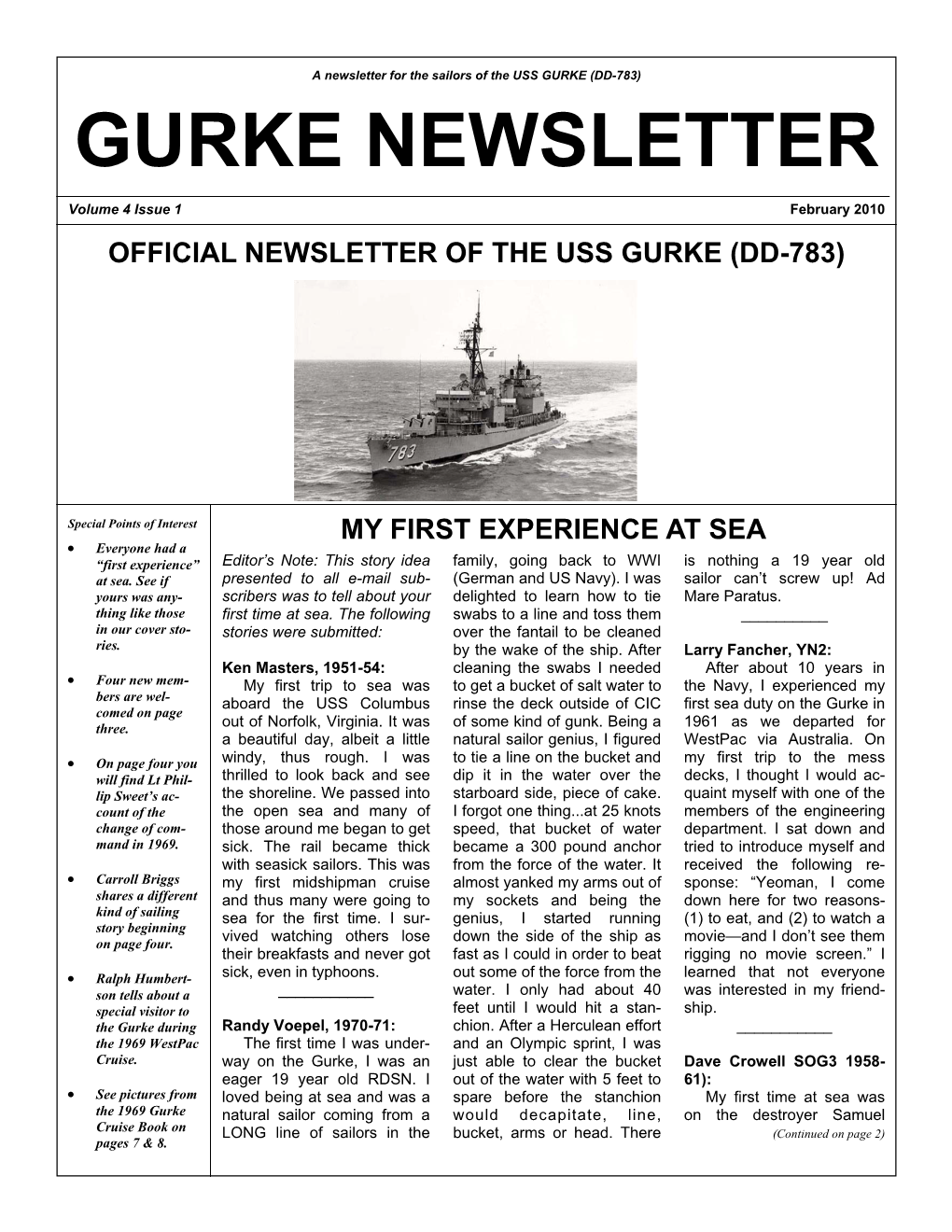 Gurke Newsletter