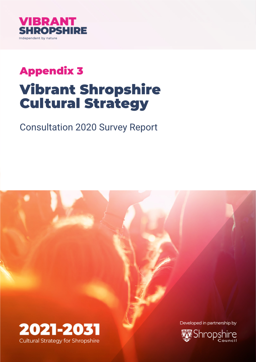 Vibrant Shropshire Cultural Strategy