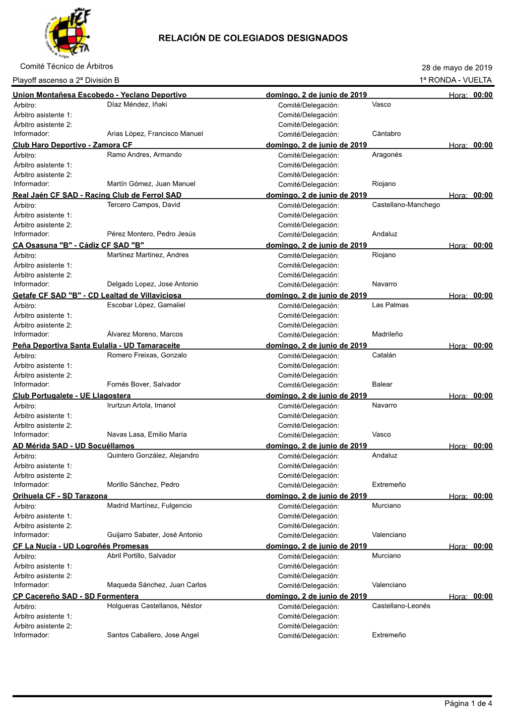 Playoff Ascenso a Segunda División B