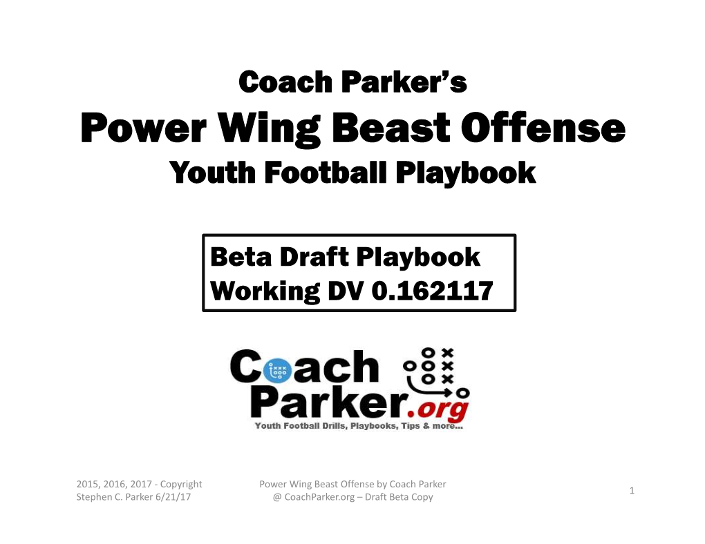 Power Wing Beast Offense Playbook