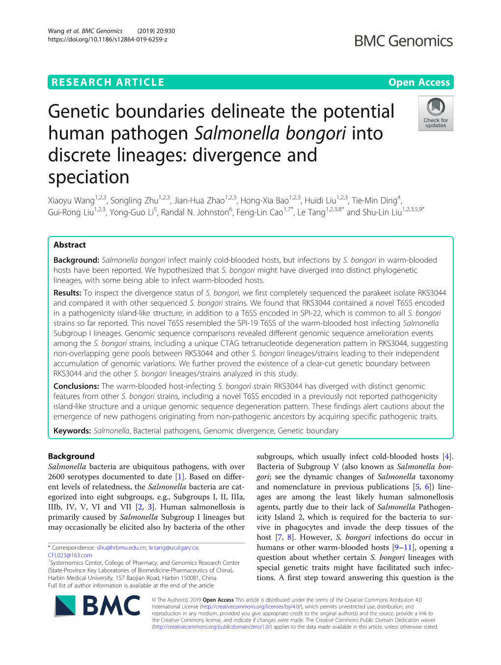 Genetic Boundaries Delineate the Potential Human