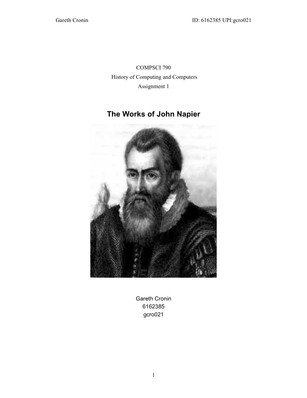 The Works of John Napier