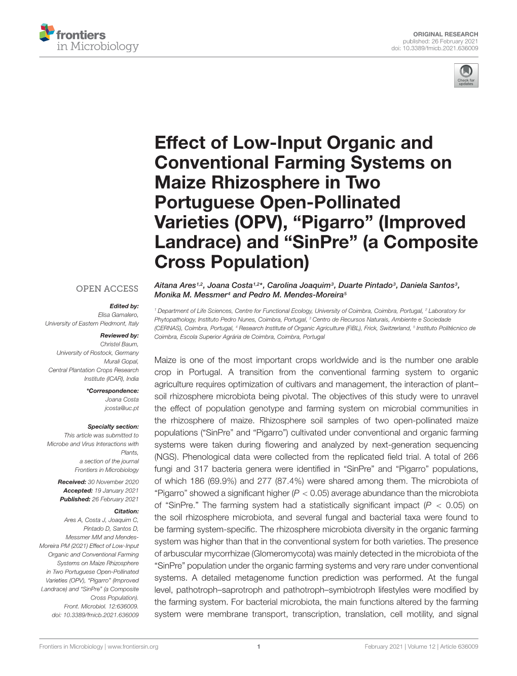 Effect of Low-Input Organic and Conventional Farming Systems On