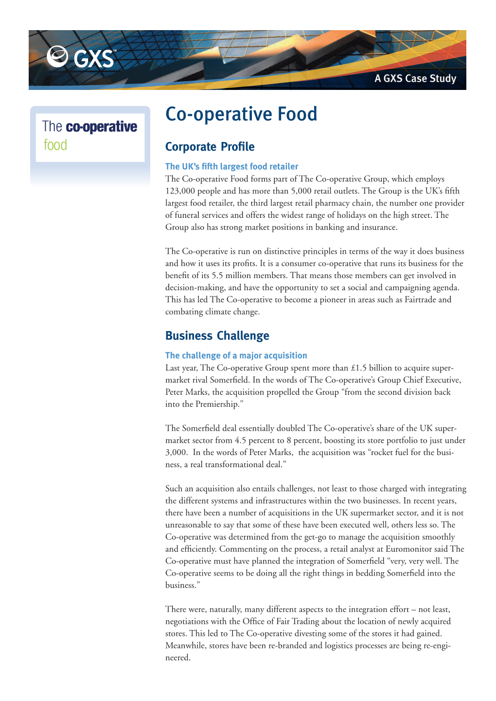 Co-Operative Food