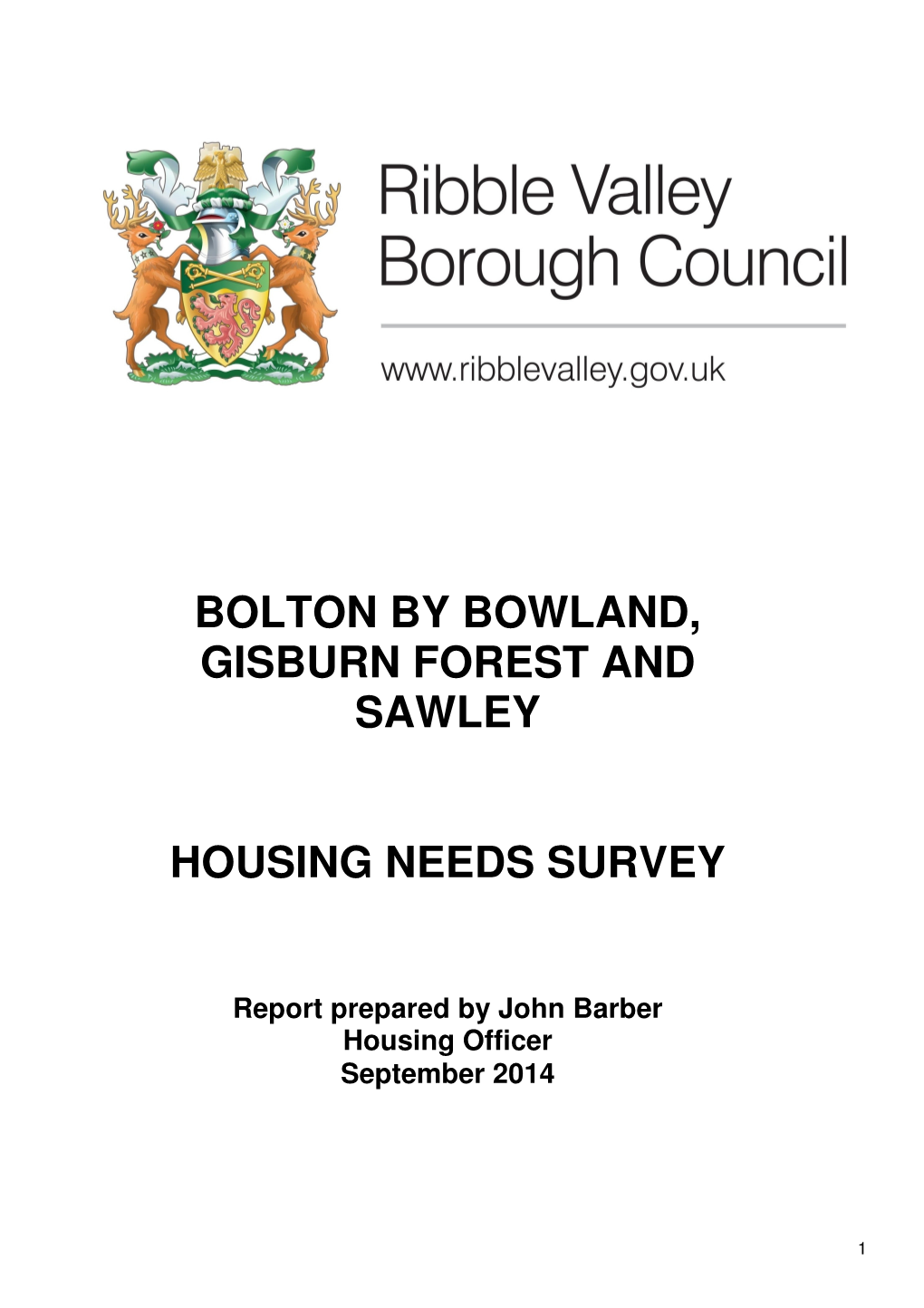 Housing Needs Survey