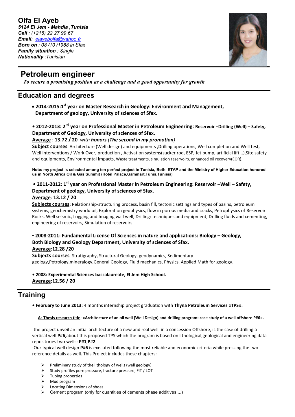 Petroleum Engineer to Secure a Promising Position As a Challenge and a Good Opportunity for Growth