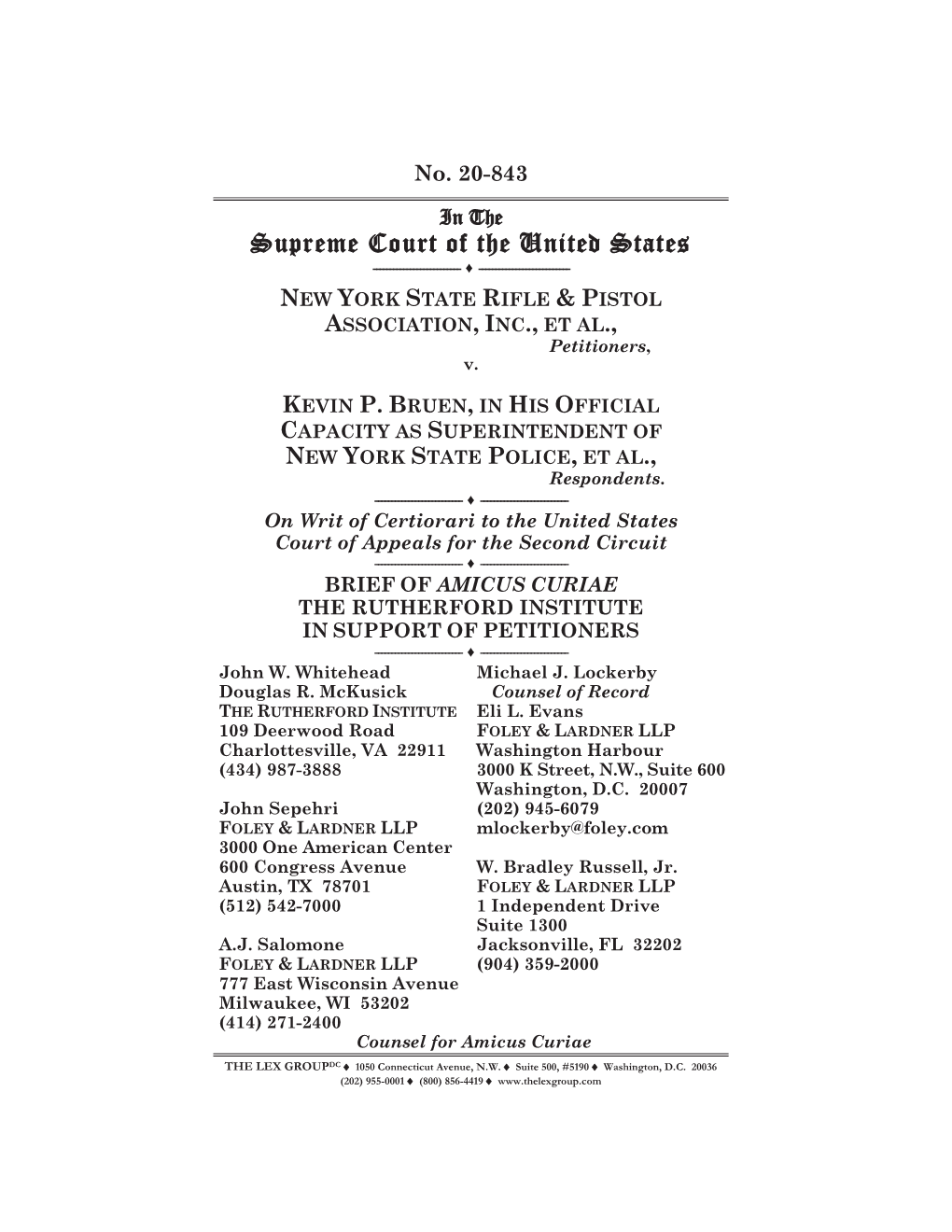 Amicus Brief