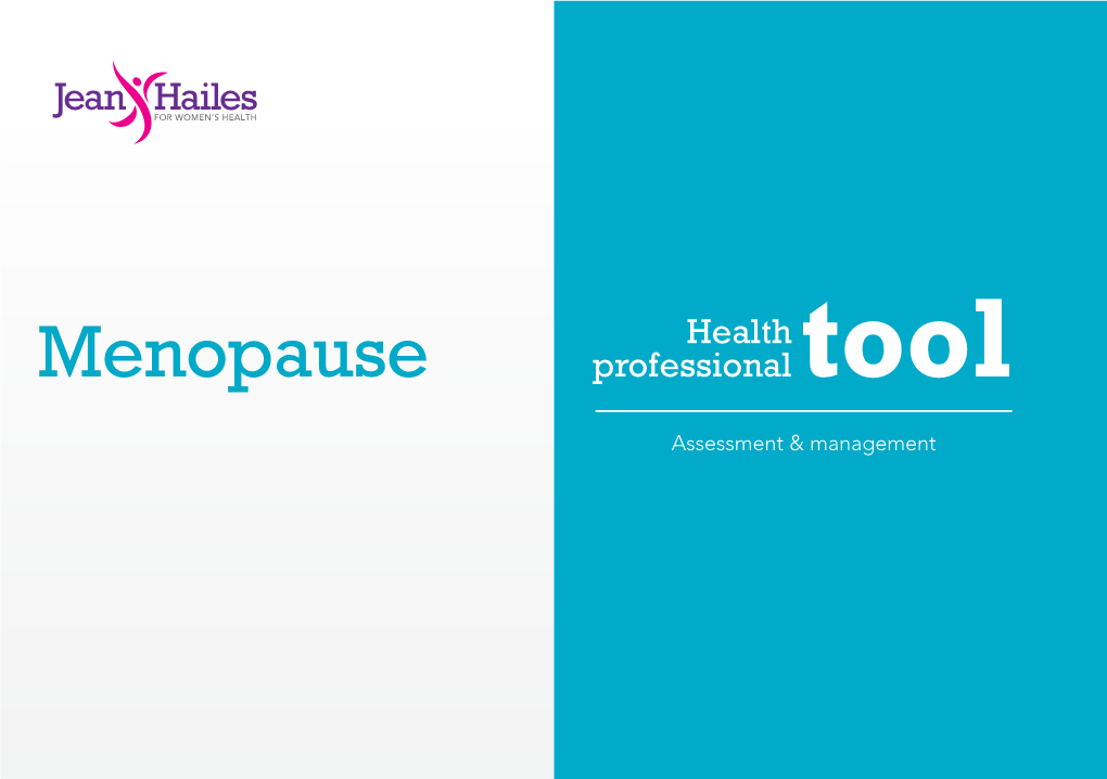 Menopause Professional Tool