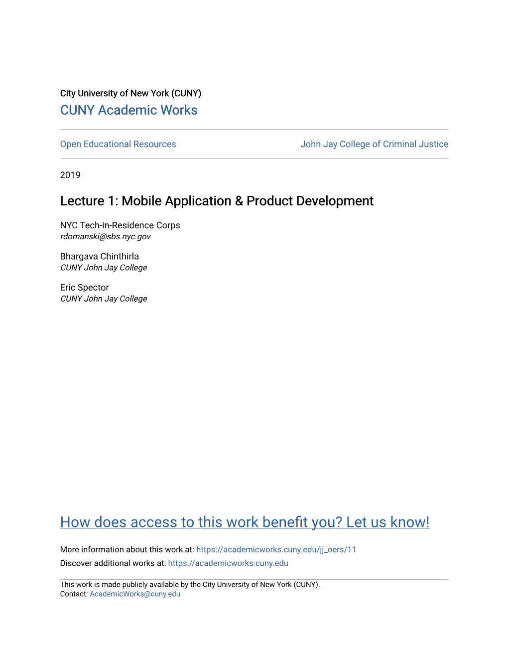 Mobile Application & Product Development