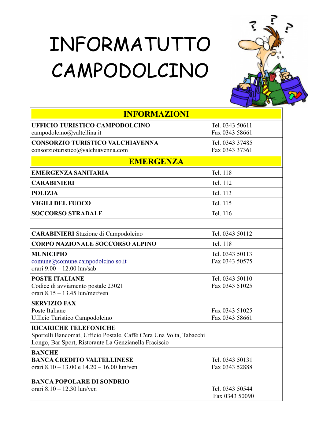 Informatutto Campodolcino