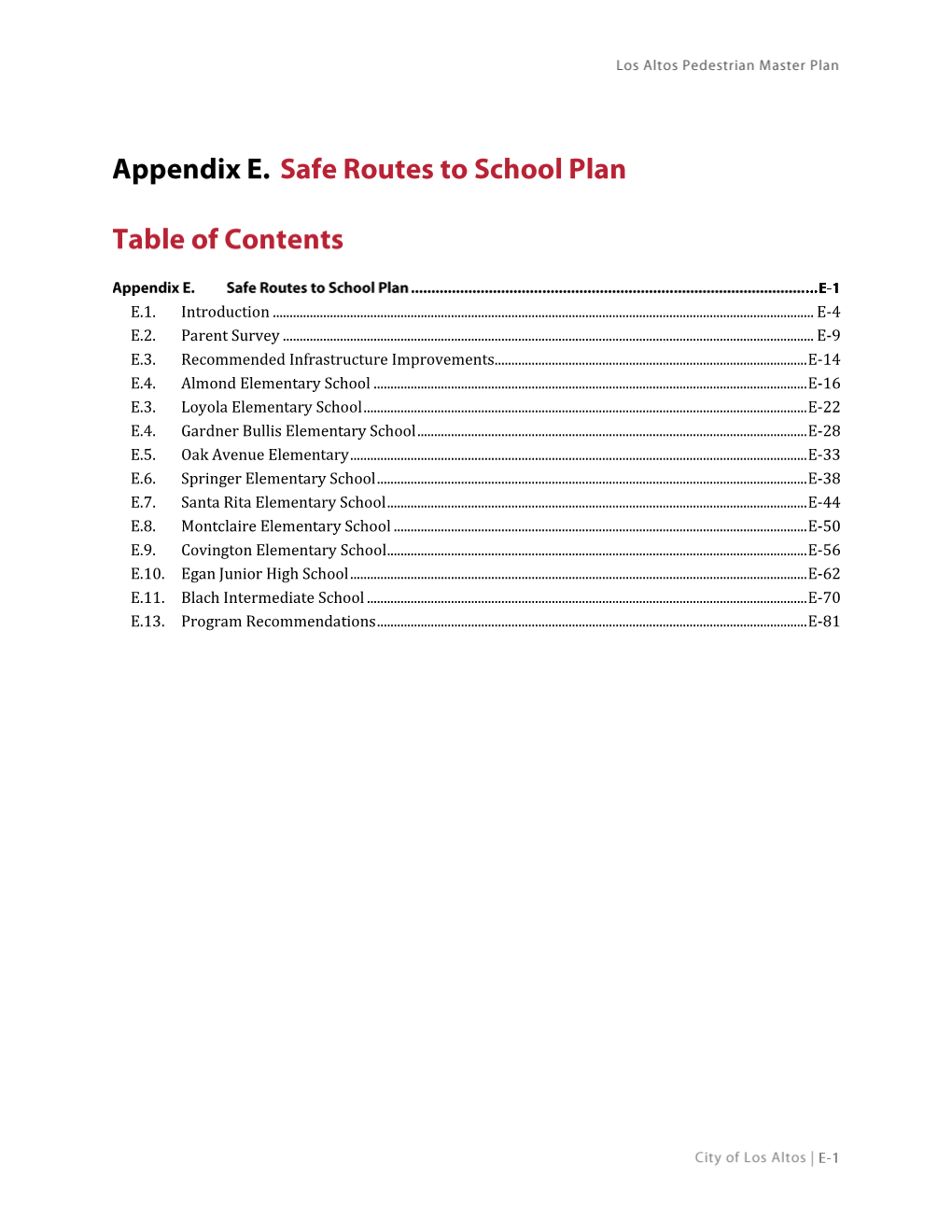 Item 1. Attachment 2 Suggested Routes to School Maps