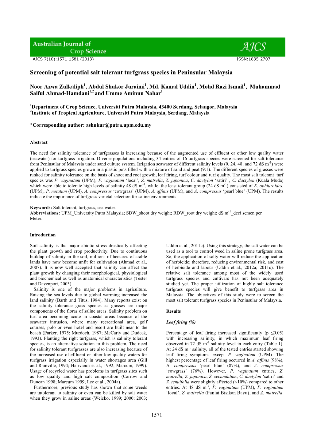 Result Chapter 3