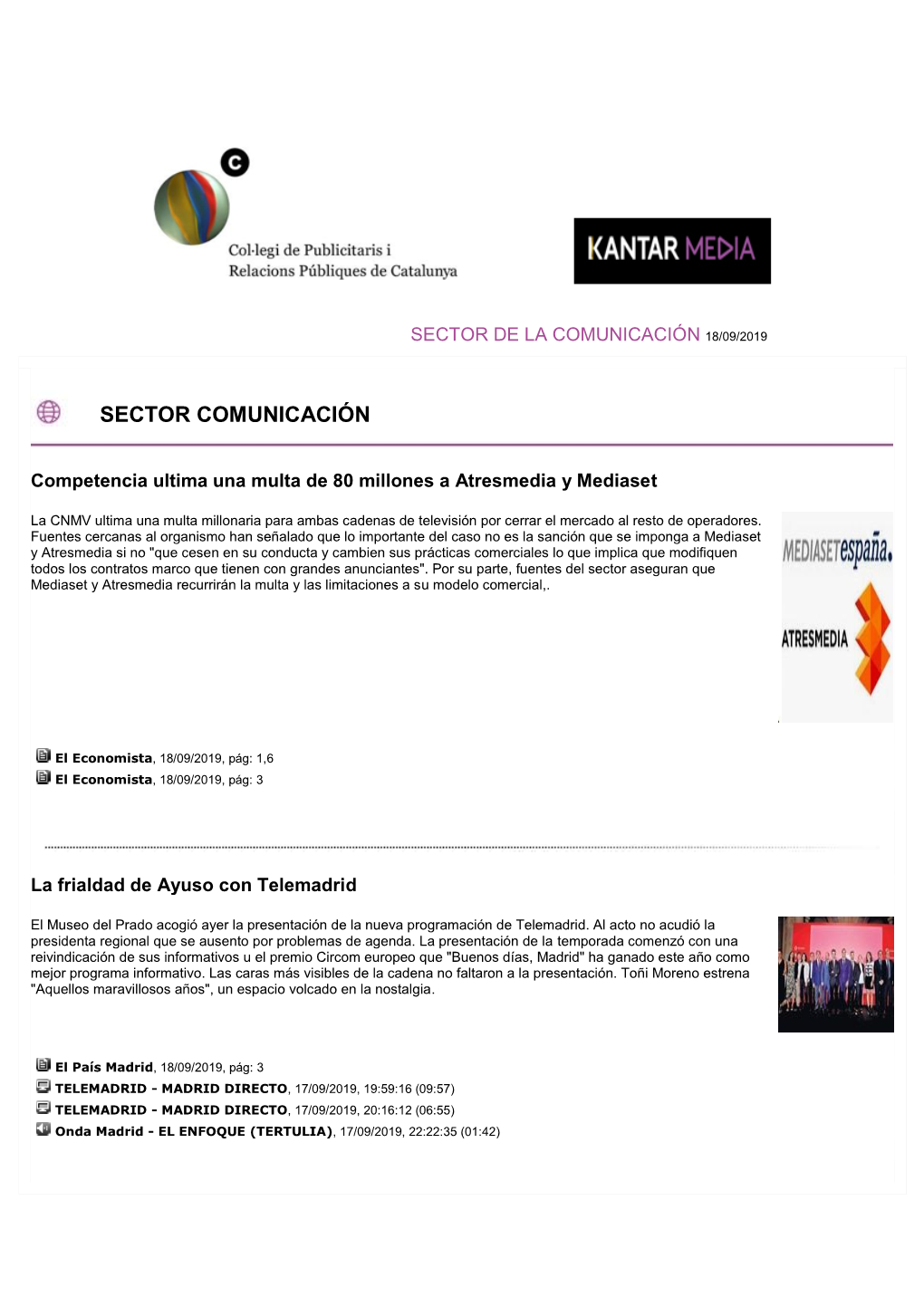 Sector Comunicación