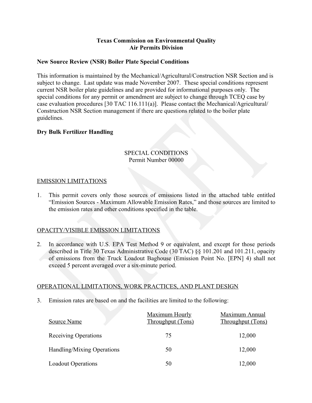 Texas Commission on Environmental Quality s11