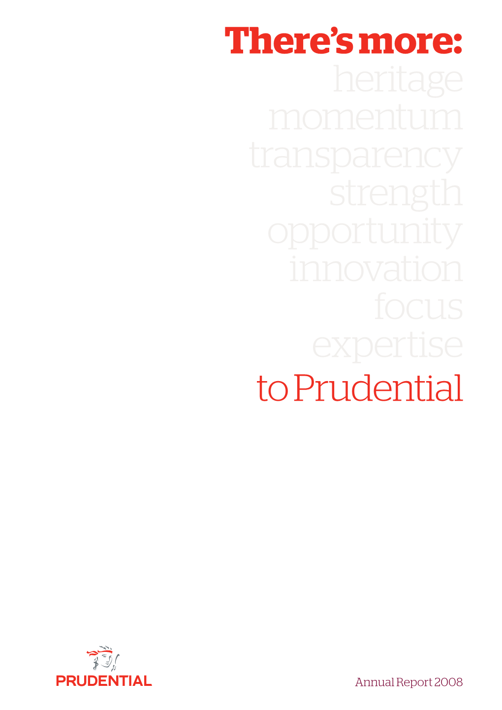 Prudential Annual Report 2008