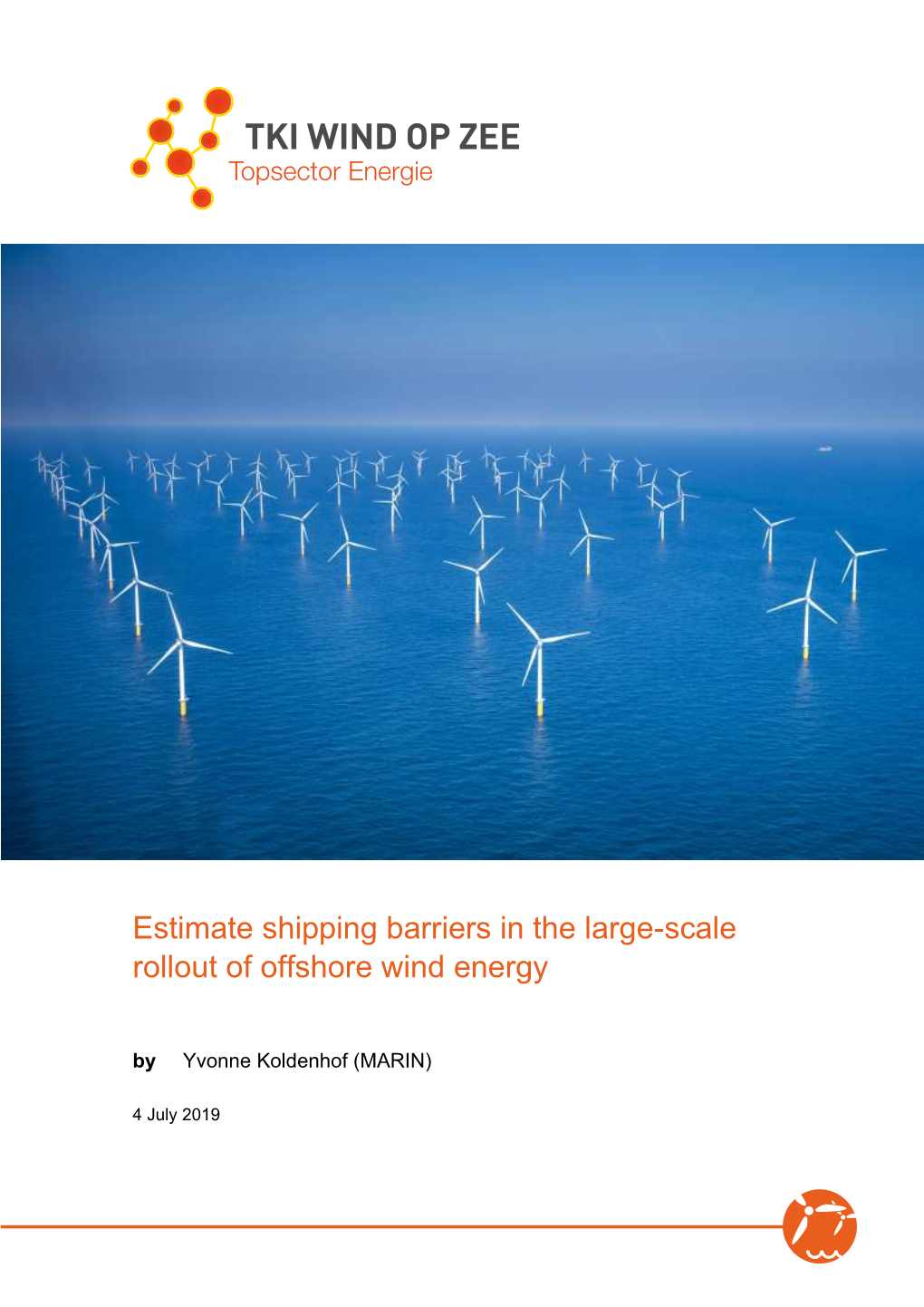 Estimate Shipping Barriers in the Large-Scale Rollout of Offshore Wind Energy